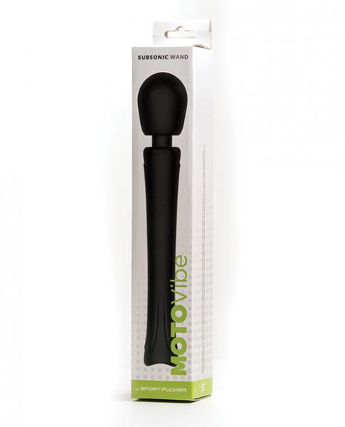 Sport Fucker Motovibe Subsonic Wand - Black - DealByEthan.gay loves Sport Fucker
