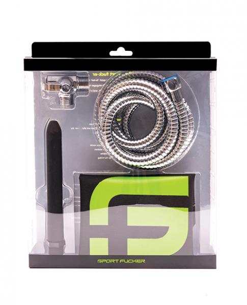 Sport Fucker Shower Kit 6" - Black - DealByEthan.gay loves Sport Fucker
