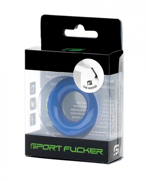 Sport Fucker Silicone The Wedge - Blue - DealByEthan.gay loves Sport Fucker