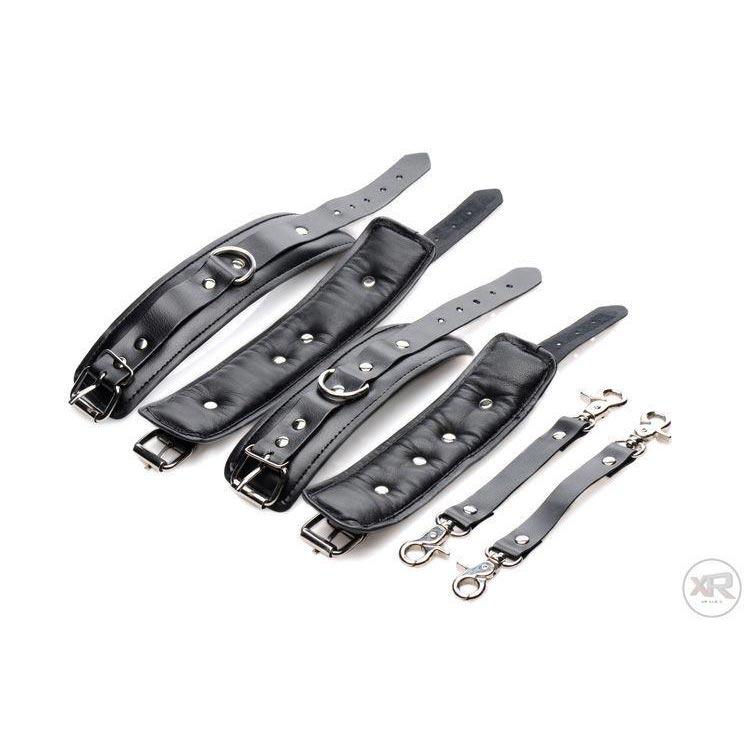 Esposas de bondage con correas unidas
