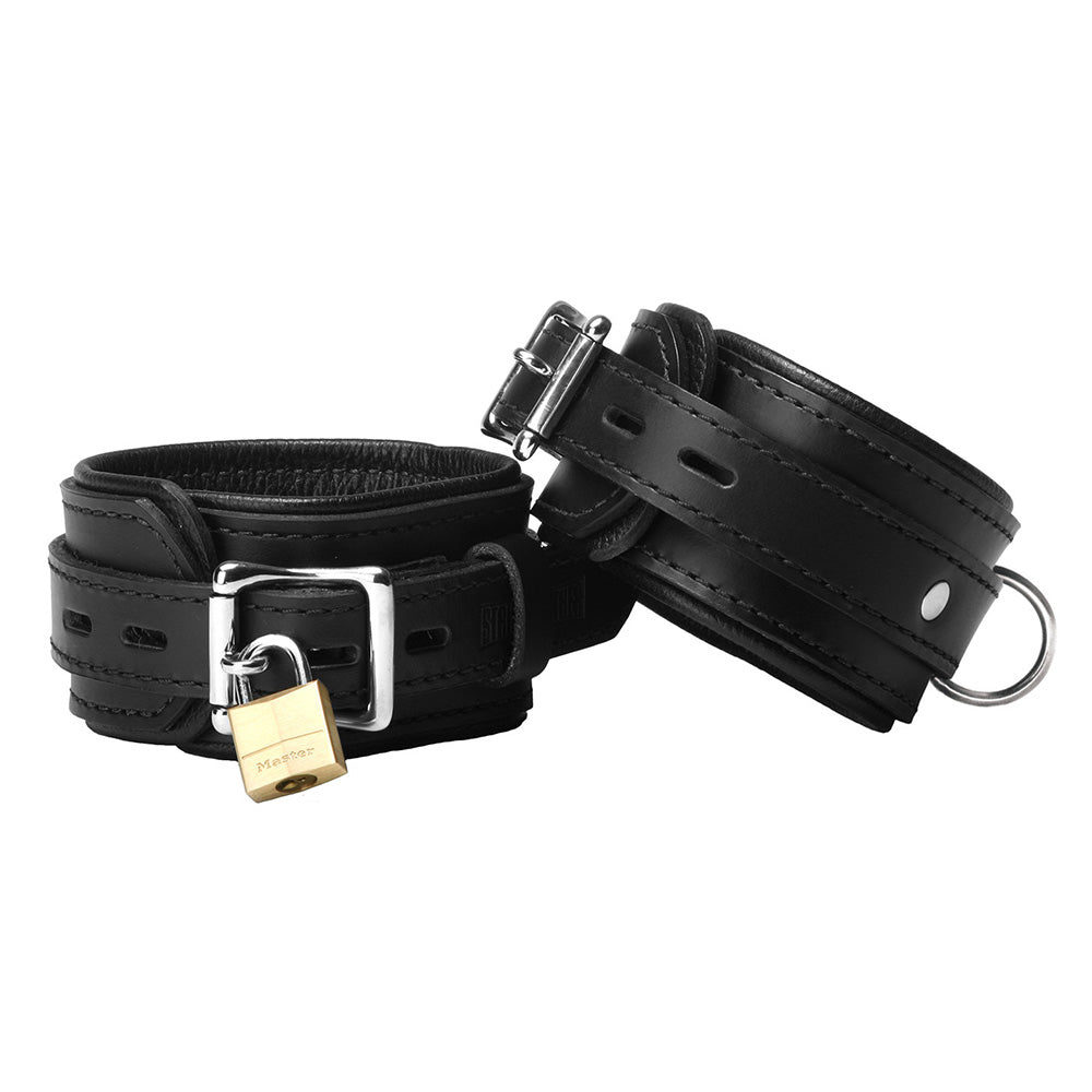 Strict Leather Premium Locking Cuffs - DealByEthan.gay loves Strict Leather
