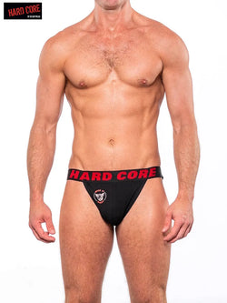 Hard Core 3909 Herren Suck it Piggy Jockstrap - Schwarz