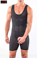 Hard Core 3907 Men's Suck it Piggy C-Ring  Singlet - Black