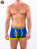AMERICAN JOCK 8023 Men's Gym 7" Trunk - Olympian Blue