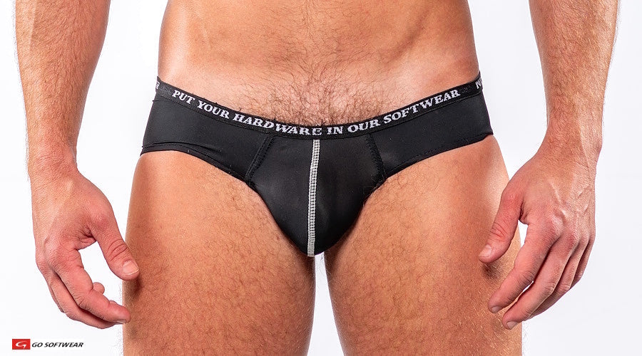 Go Softwear 9501 Men's Skins Hip Brief - Black