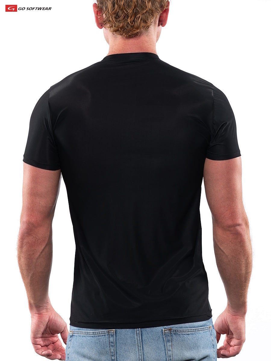 Go Softwear 9507 Men's Skins V-Tee - Black