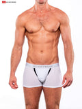 Go Softwear 2763 Men's Sport Pouch Enhancer Trunk (Non-Padded) - White