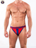 AMERICAN JOCK 8029 Men's Gym Jockstrap - Ribbon Red