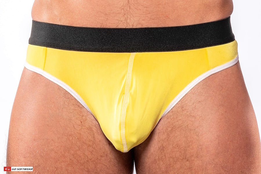 Go Softwear 9502 Men's Skins Thong - Blazin Yellow