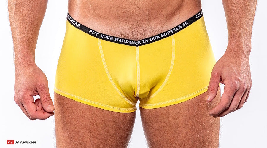 Go Softwear 9503 Men's Skins Trunk - Blazin Yellow
