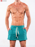 Go Softwear 4687 Men's Laguna 10 Â½â€ Volley Short w/Pockets - Sea Green