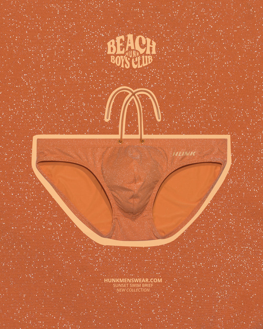 Sunset Swim Brief (VIP) - DealByEthan.gay loves HUNK Menswear