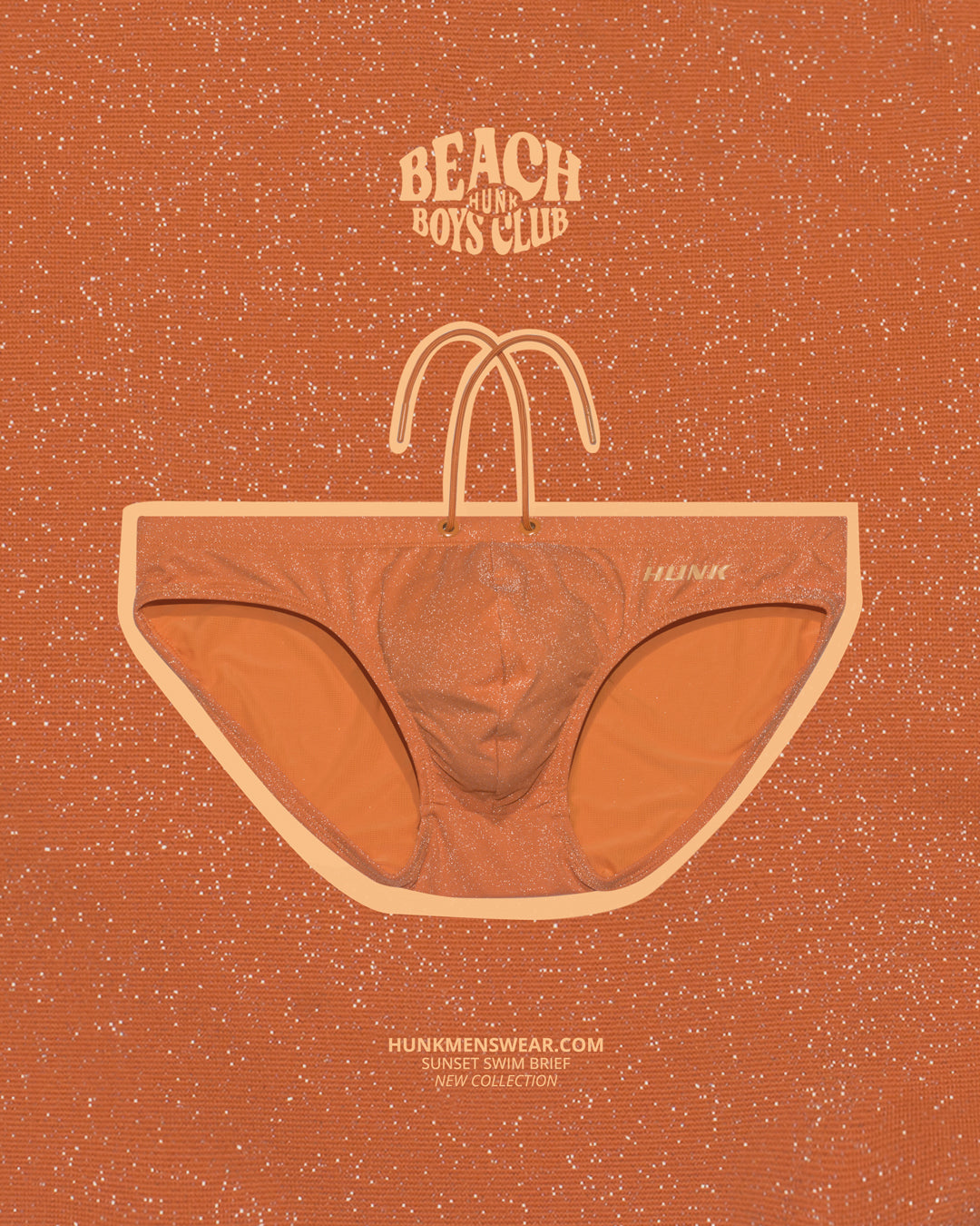 Sunset Swim Brief (VIP) - DealByEthan.gay loves HUNK Menswear