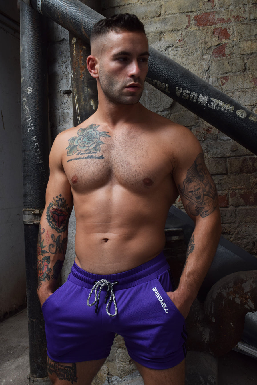 'Sup Shorts - Purple