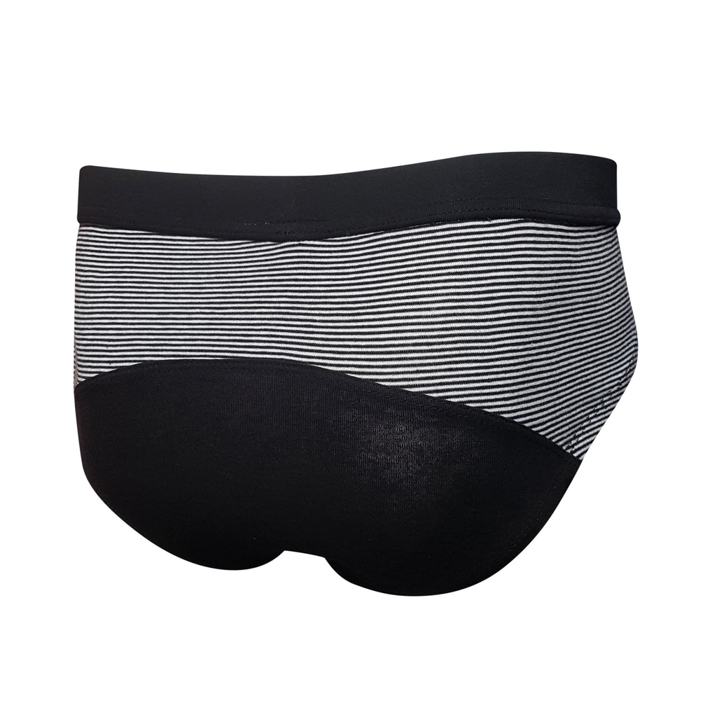 Tartarus Striped Cotton Brief