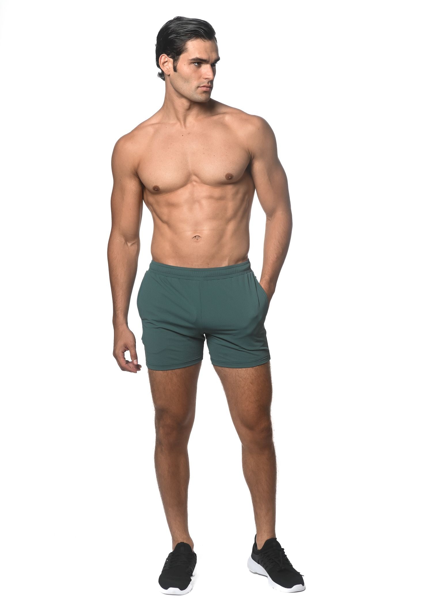 TEXTURED MESH PERFORMANCE SHORT - DealByEthan.gay loves ST33LE