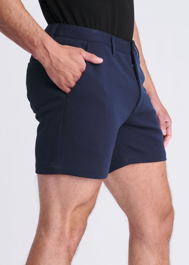 TEXTURED STRETCH KNIT CHINO SHORTS - DealByEthan.gay loves POSTMARC