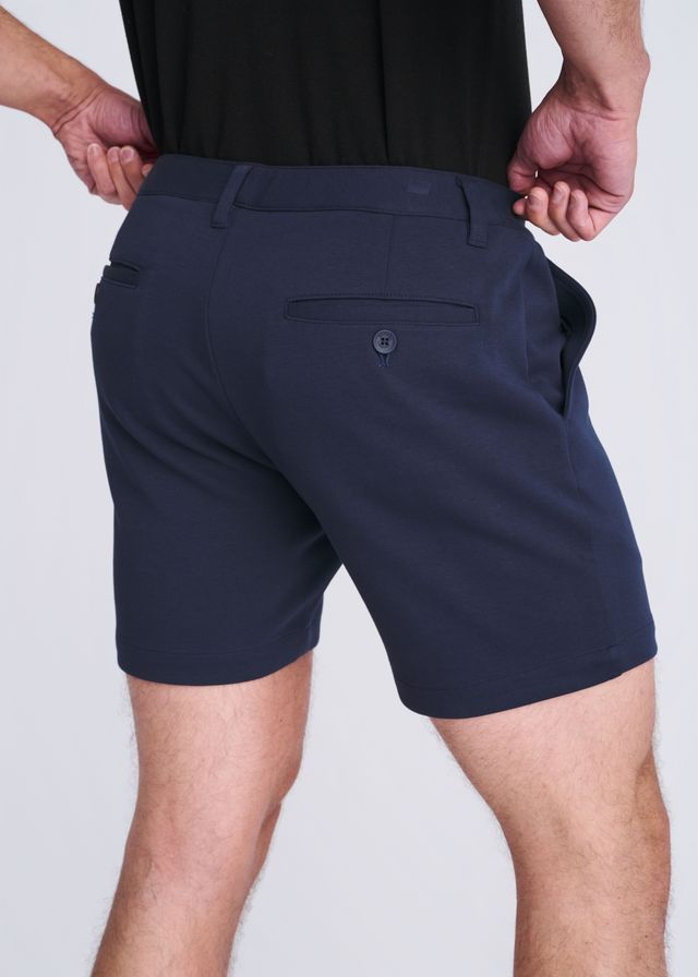 TEXTURED STRETCH KNIT CHINO SHORTS - DealByEthan.gay loves POSTMARC