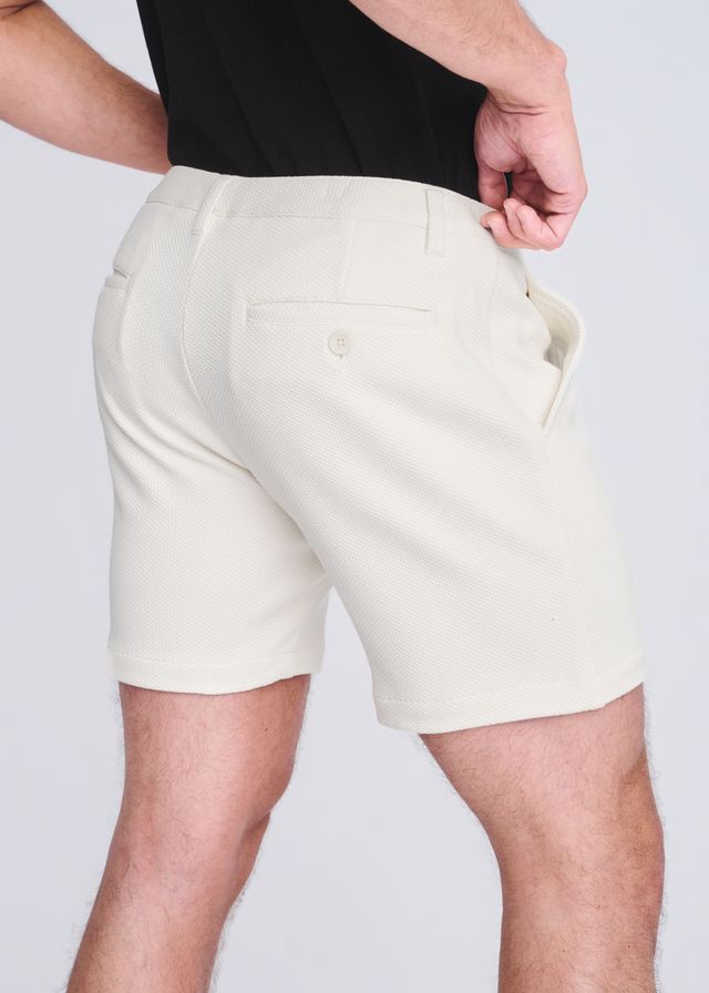 TEXTURED STRETCH KNIT CHINO SHORTS - DealByEthan.gay loves POSTMARC