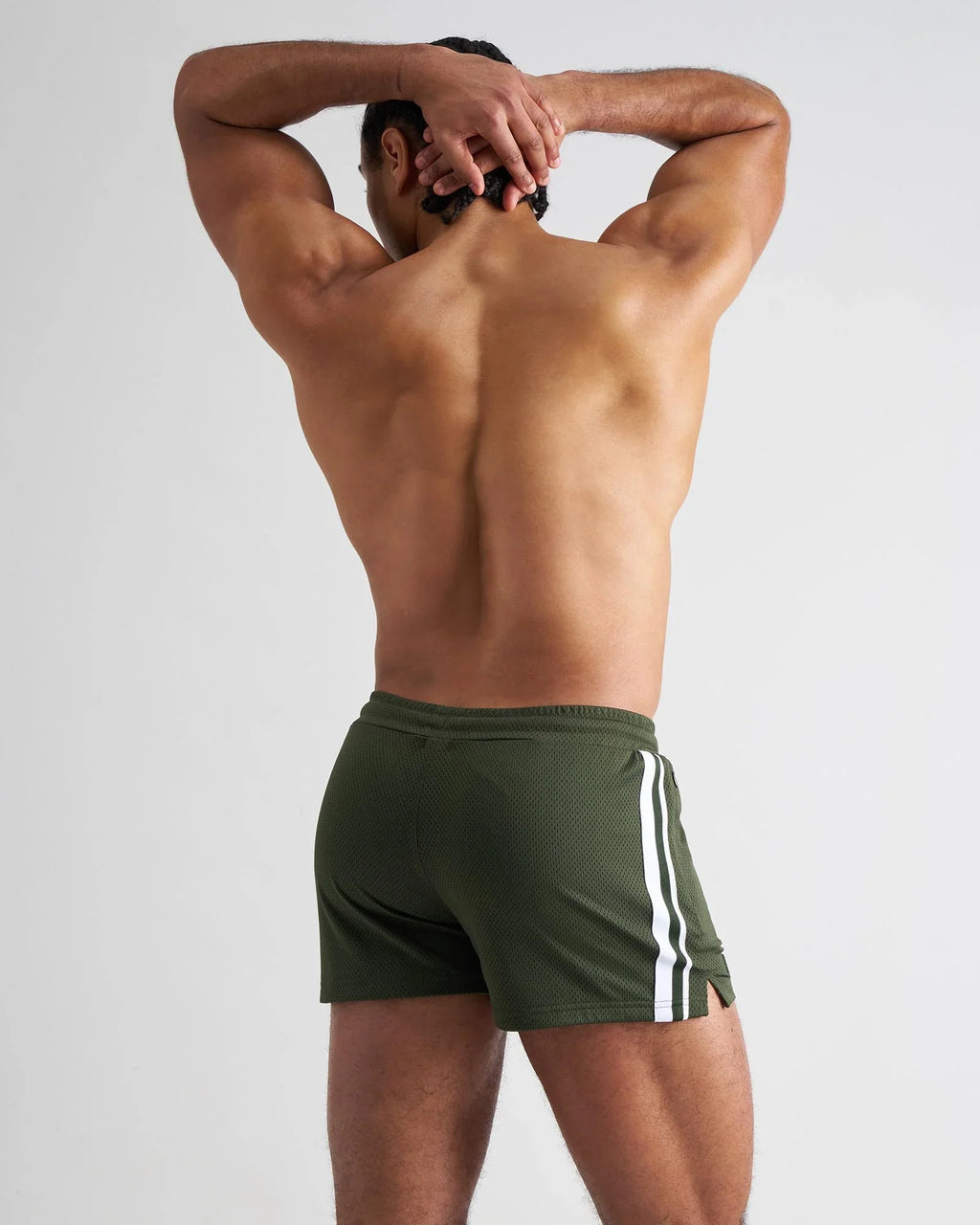 Pantalón corto de malla de 3" de la fraternidad SSC