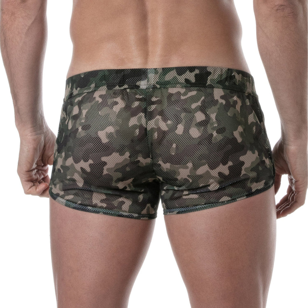 See-Through Mesh Short