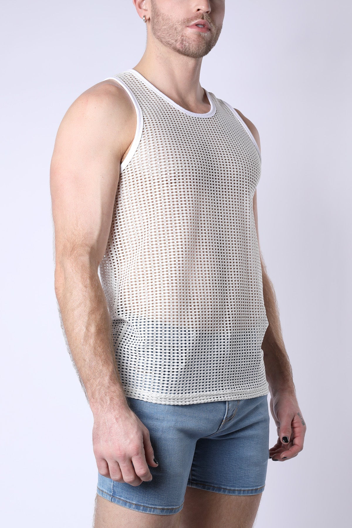 PALM CANYON MESH TANK TOP