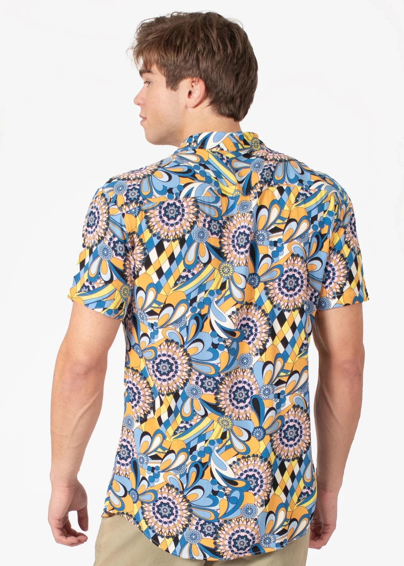 TROPICAL ABSTRACT S/S SHIRT - DealByEthan.gay loves Bespoke