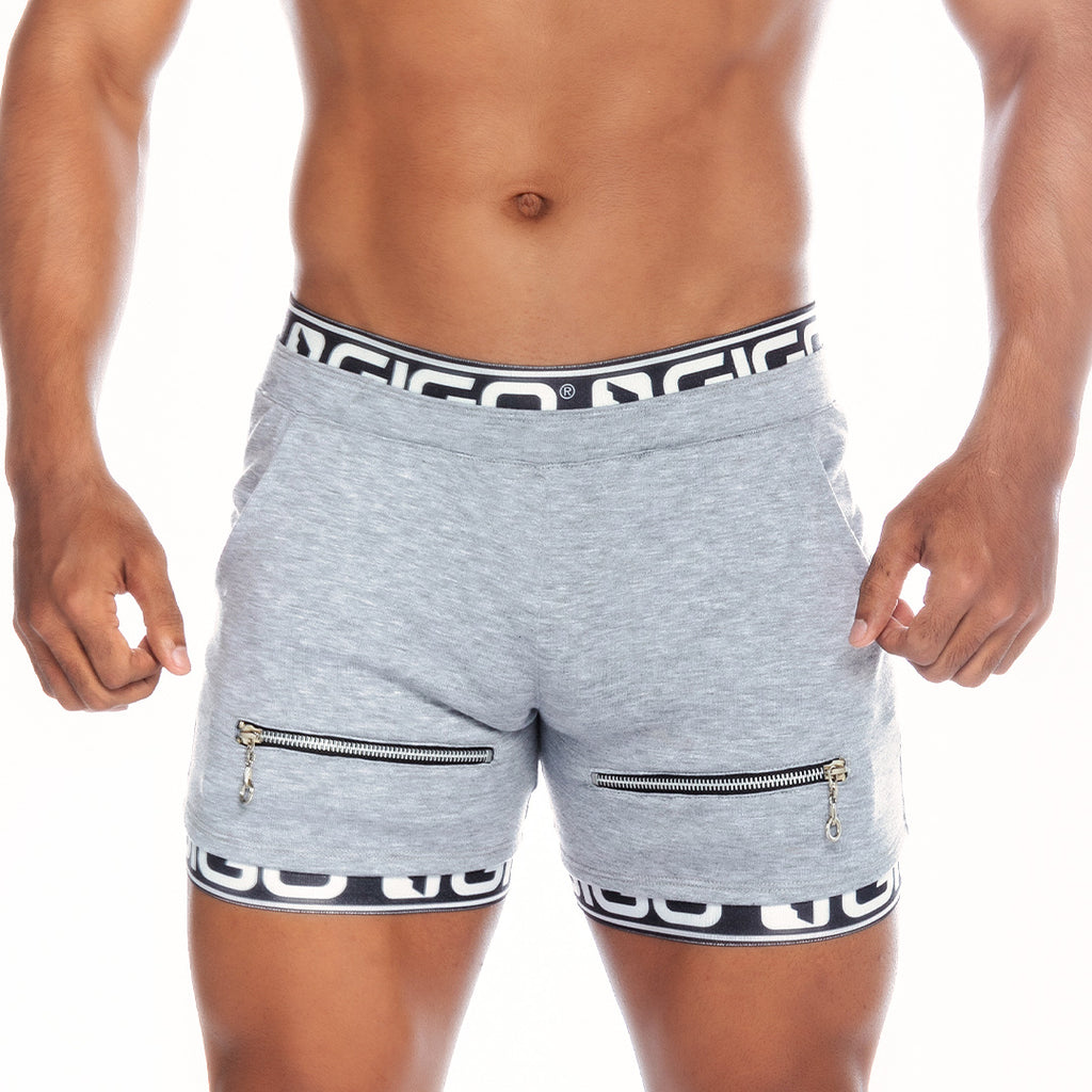 Tropixx Gray Short by Gigo Underwear - Tropixx Gray Short | Mens underwear by GIGO Underwear