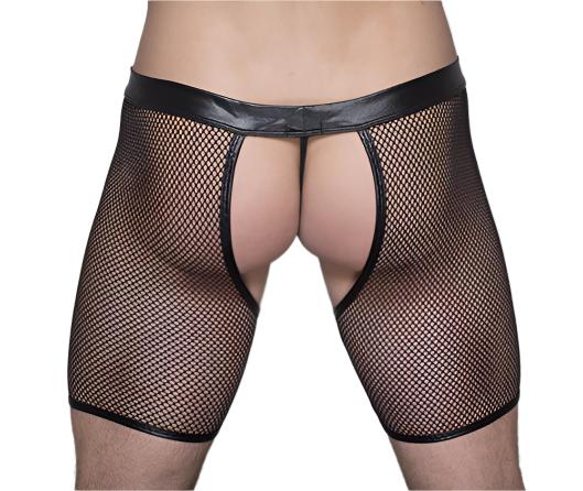 Tartarus  Men's Mini Fishnet Chaps