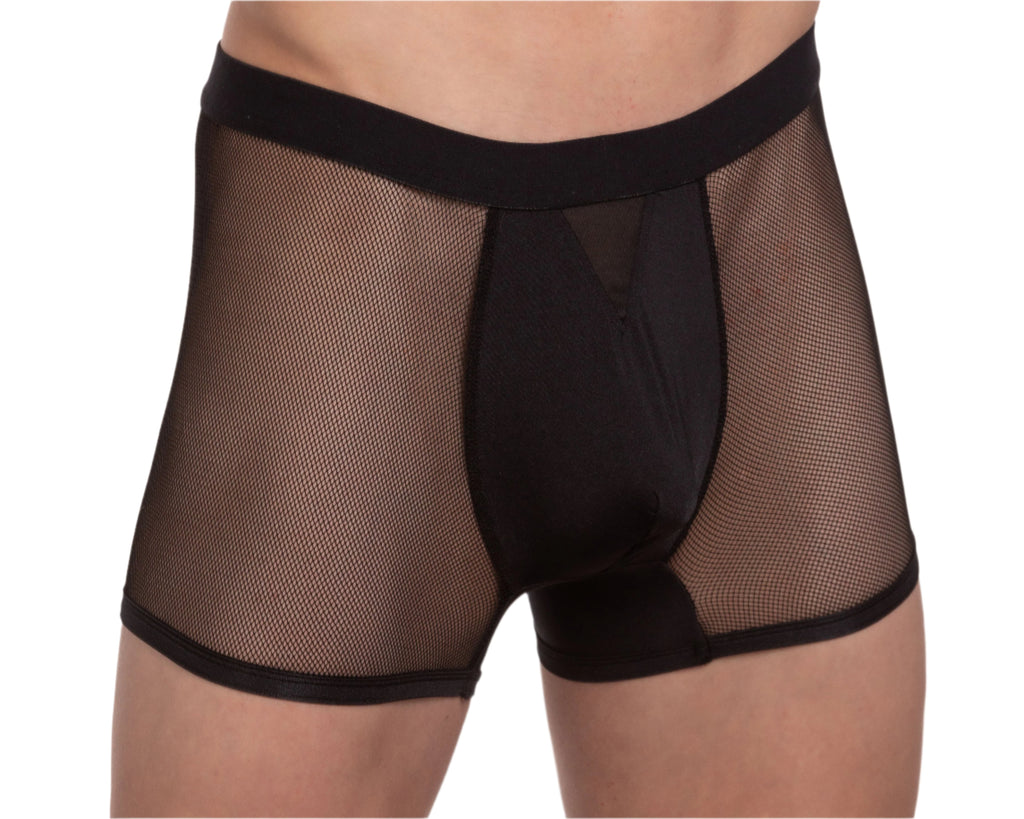 Tartarus Men's Mesh Trunk See-Through Underwear