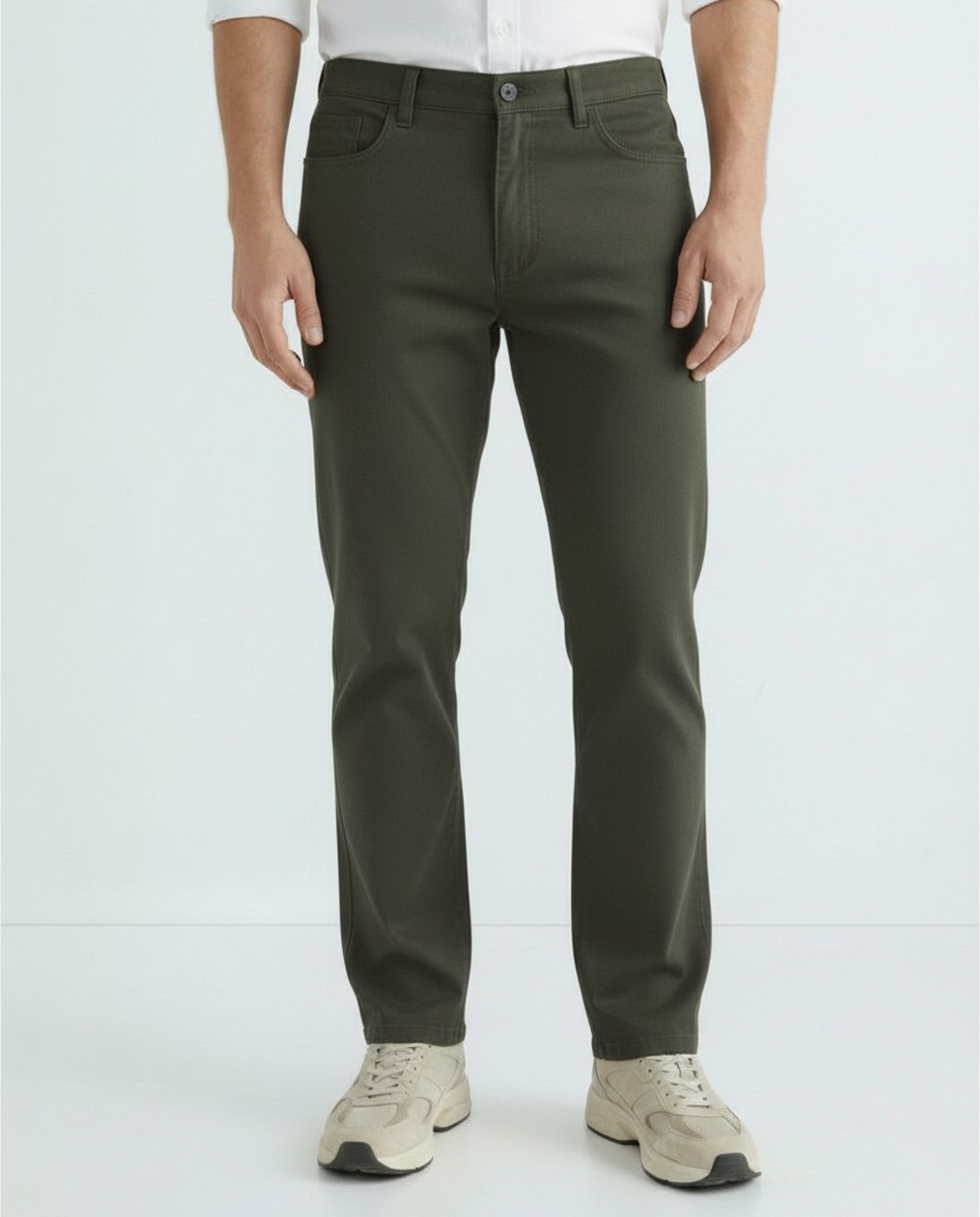 T.R. Premium Men's Satin Twill 5 Pocket Pant