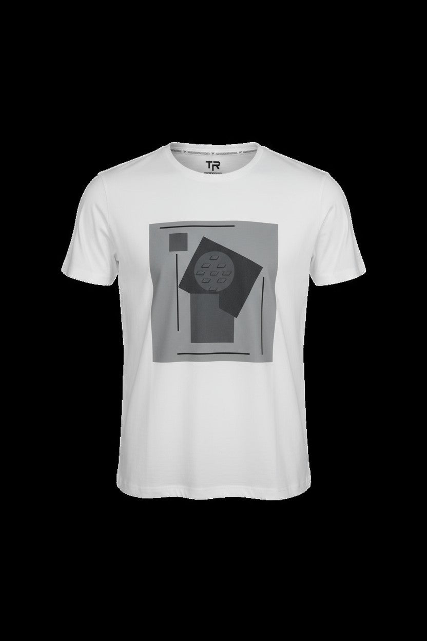 Abstraktes 3D-T-Shirt