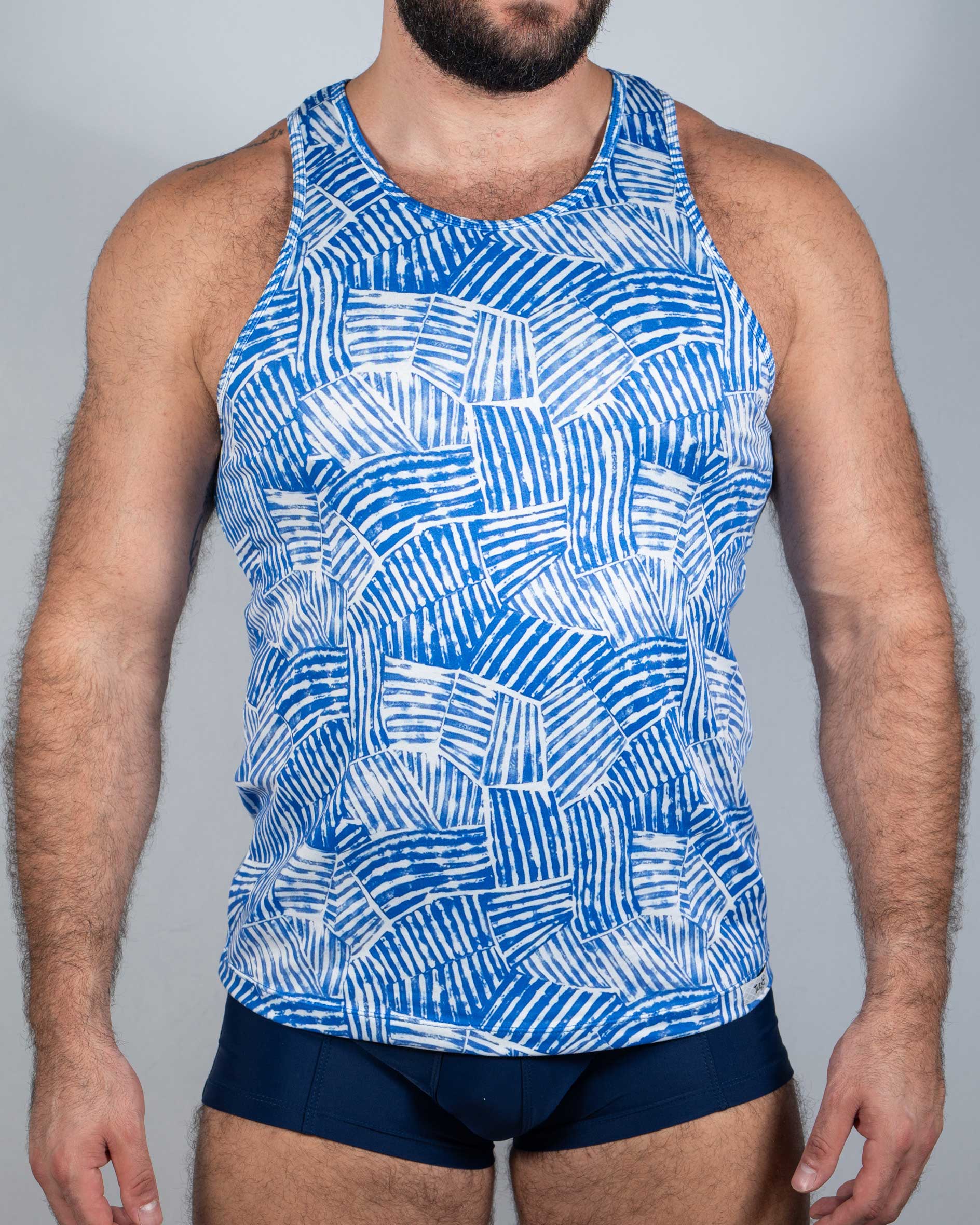 Fun Square Print Tank