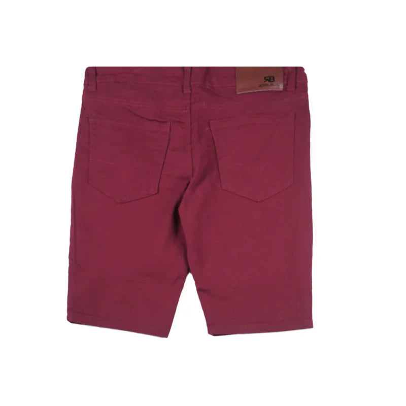 TWILL STRETCH SKINNY SHORT - DealByEthan.gay loves ROYAL BLUE