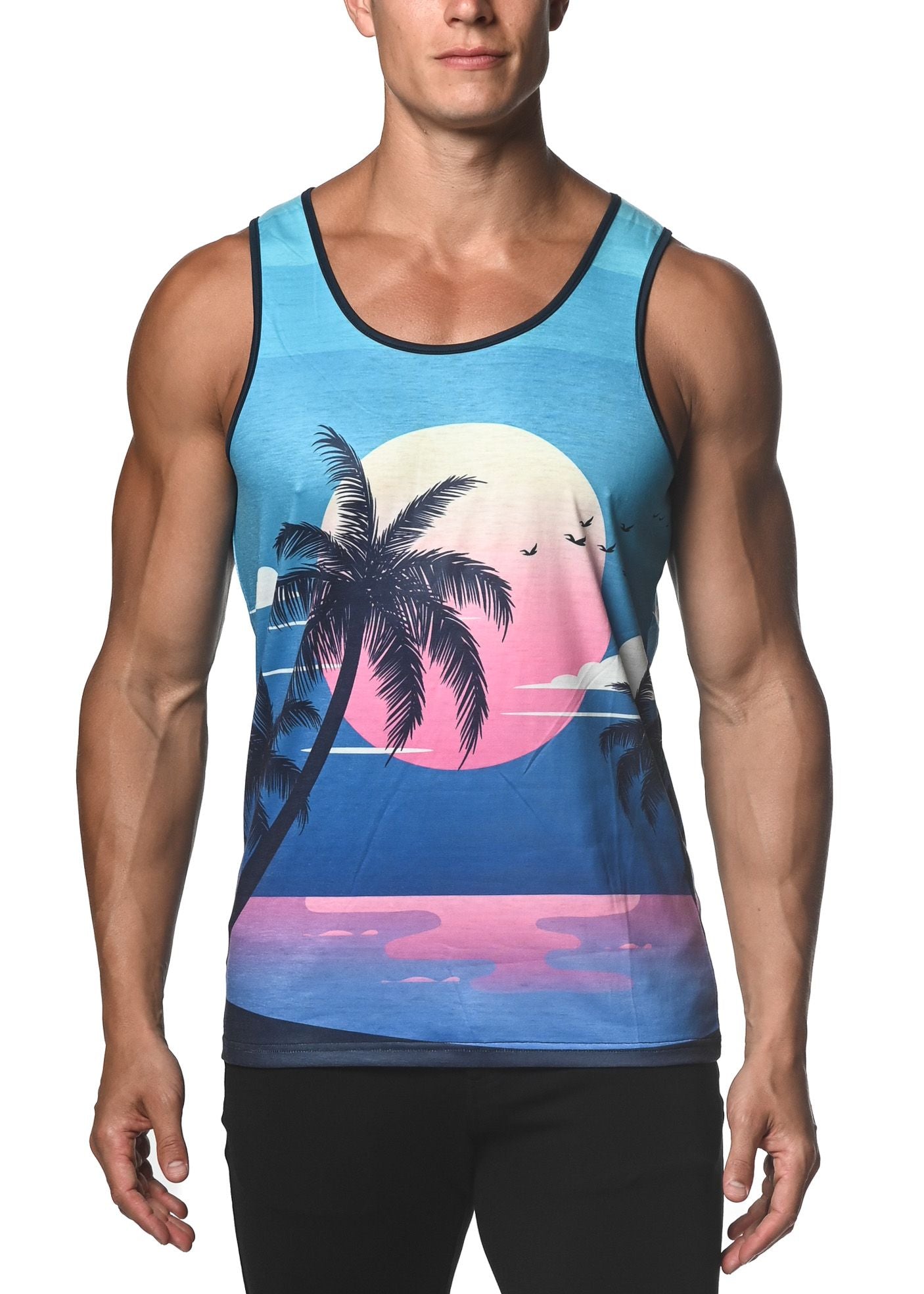 PALM BEACH JERSEY TANK