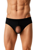 Tartarus Men's Ultra Stretch Cock Out Brief, Bold Underwear