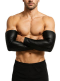 Tartarus Men's Coated Faux Leather Arm Bands