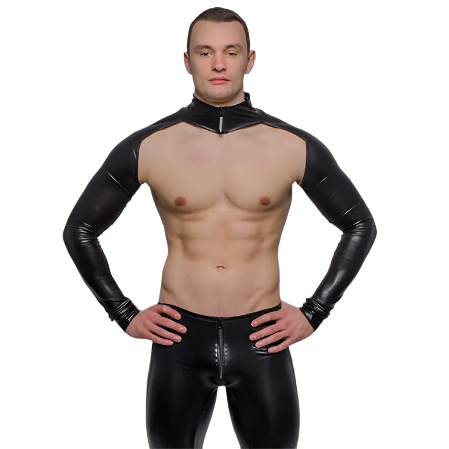 Tartarus Coated Faux Leather Sleeves