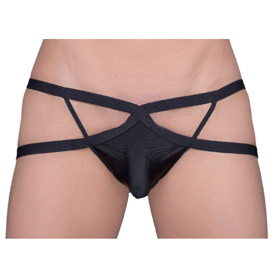 Tartarus Men's Web Mesh Jockstrap, Exposed Back