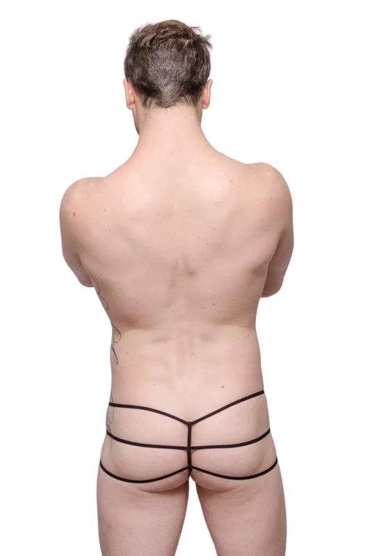 Tartarus Men's Wicked Web Thong, String Underwear