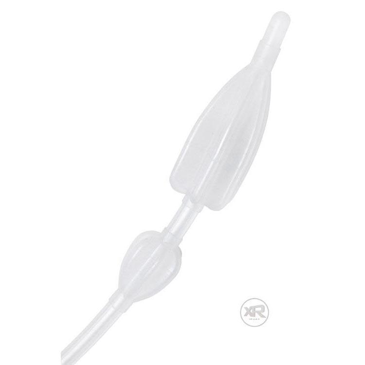 El sistema de doble bulbo inflable de silicona CleanStream