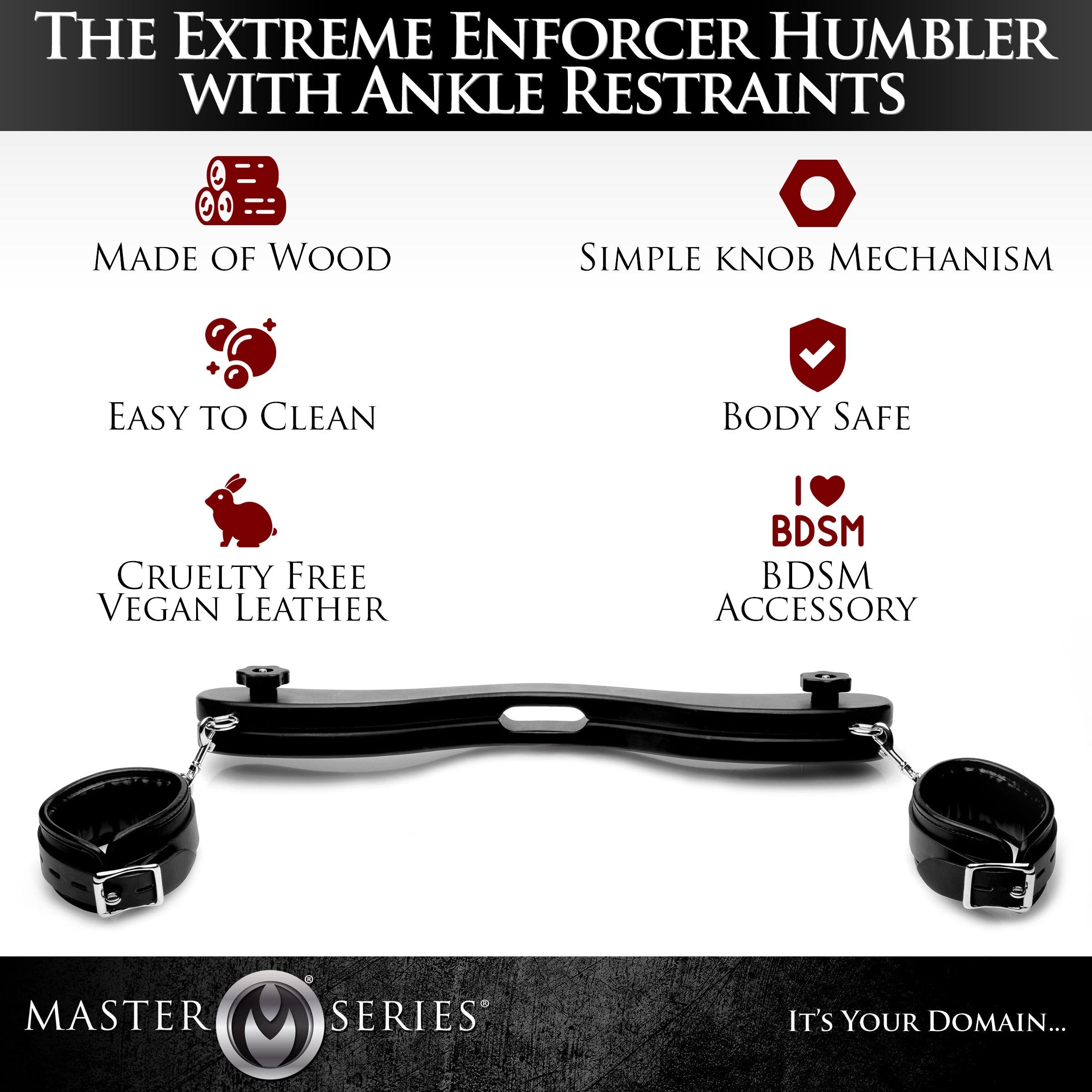 El Humbler Extreme Enforcer con ataduras de tobillo