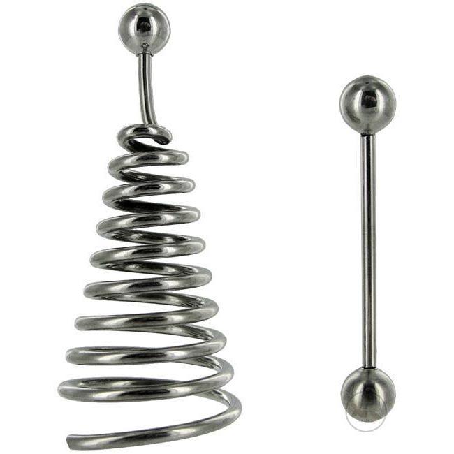 El extensor de pezón en espiral con barra