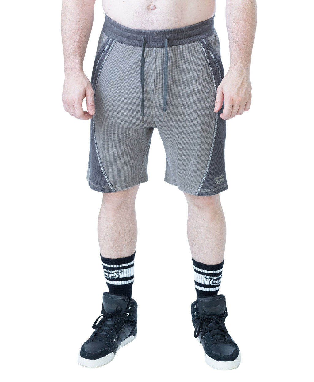 Short Thermo Classic para hombre de Nasty Pig - Gris tiburón/Gris fósil