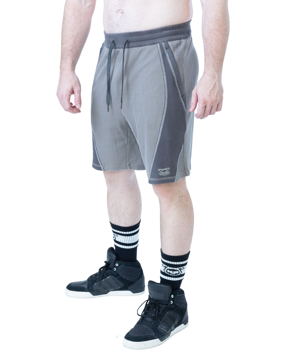 Short Thermo Classic para hombre de Nasty Pig - Gris tiburón/Gris fósil