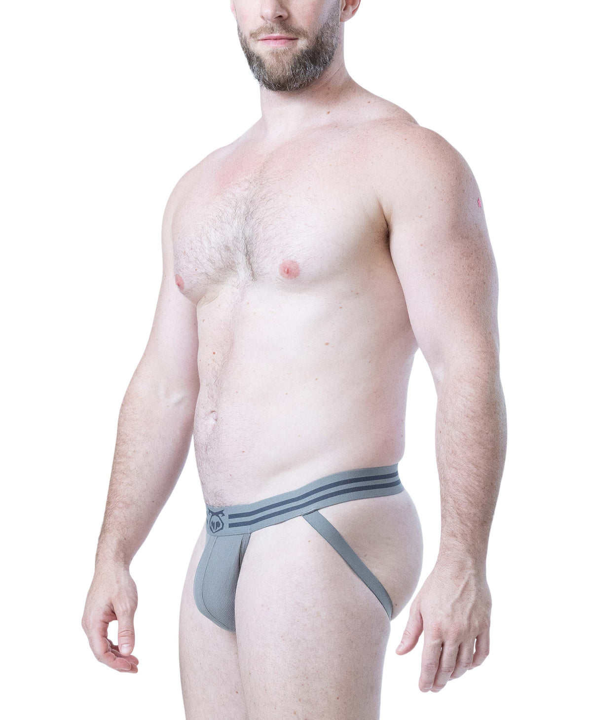 Nasty Pig Men's Thermo Jockstrap - Shark Grey/Fossil Grey