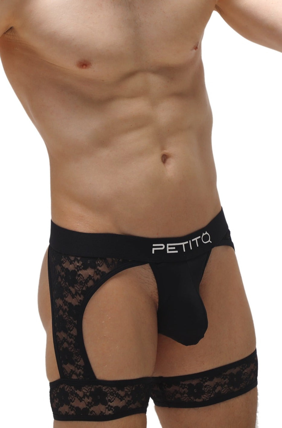 Thong Maiserey Lace Black - DealByEthan.gay loves PetitQ