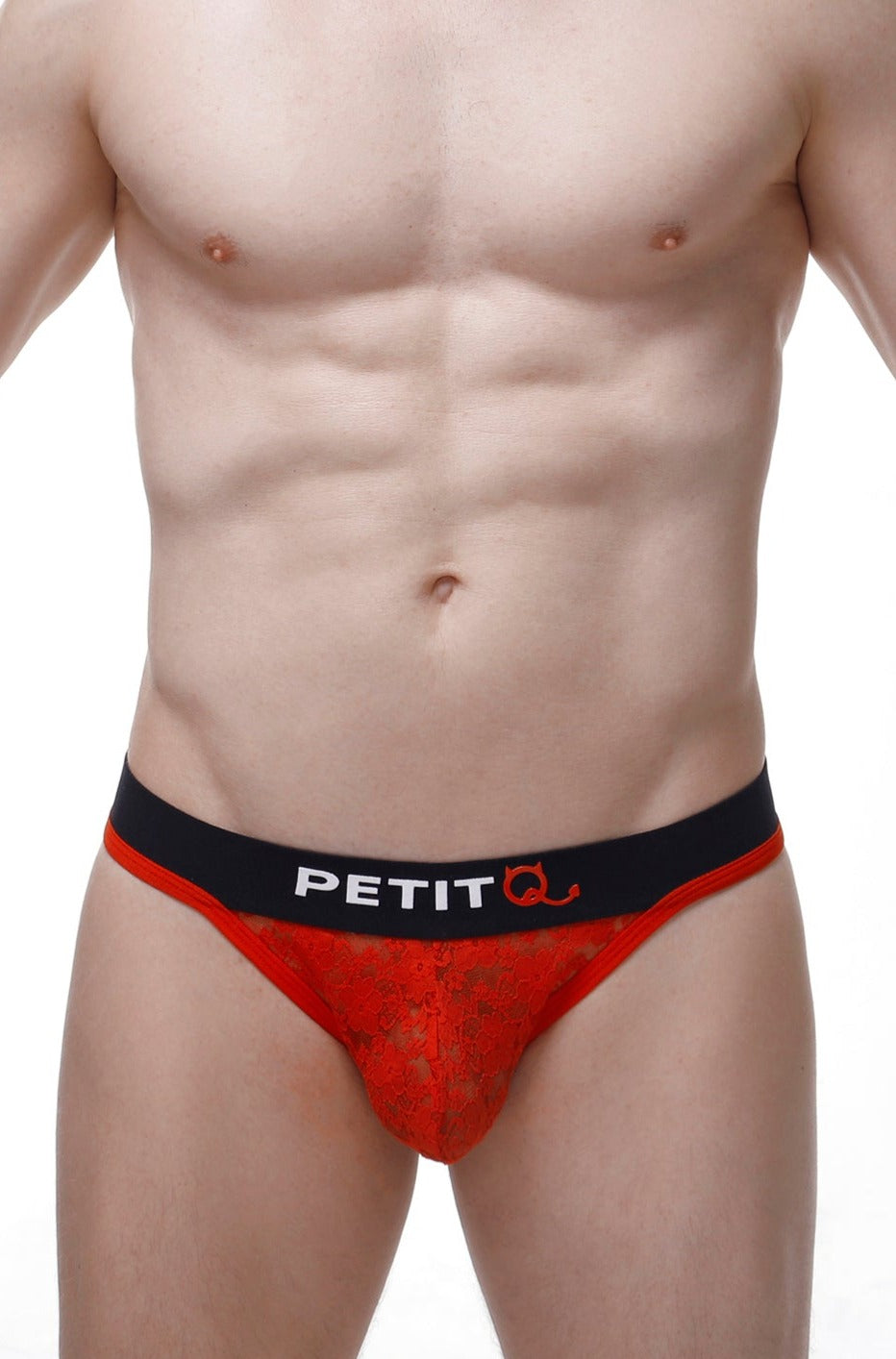 Thong Maulay Lace Red - DealByEthan.gay loves PetitQ