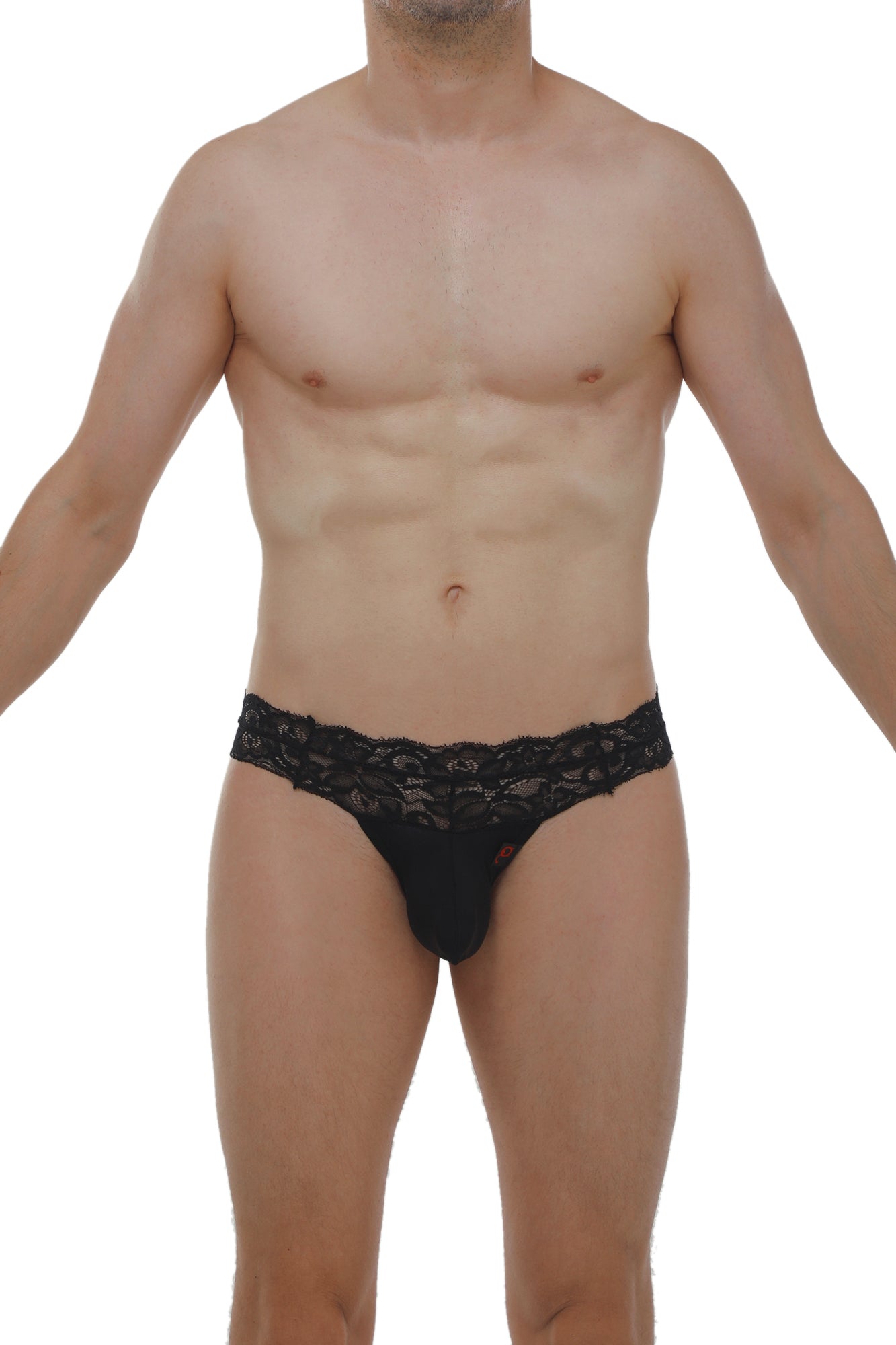 Thong Plessis Lace Black - DealByEthan.gay loves PetitQ