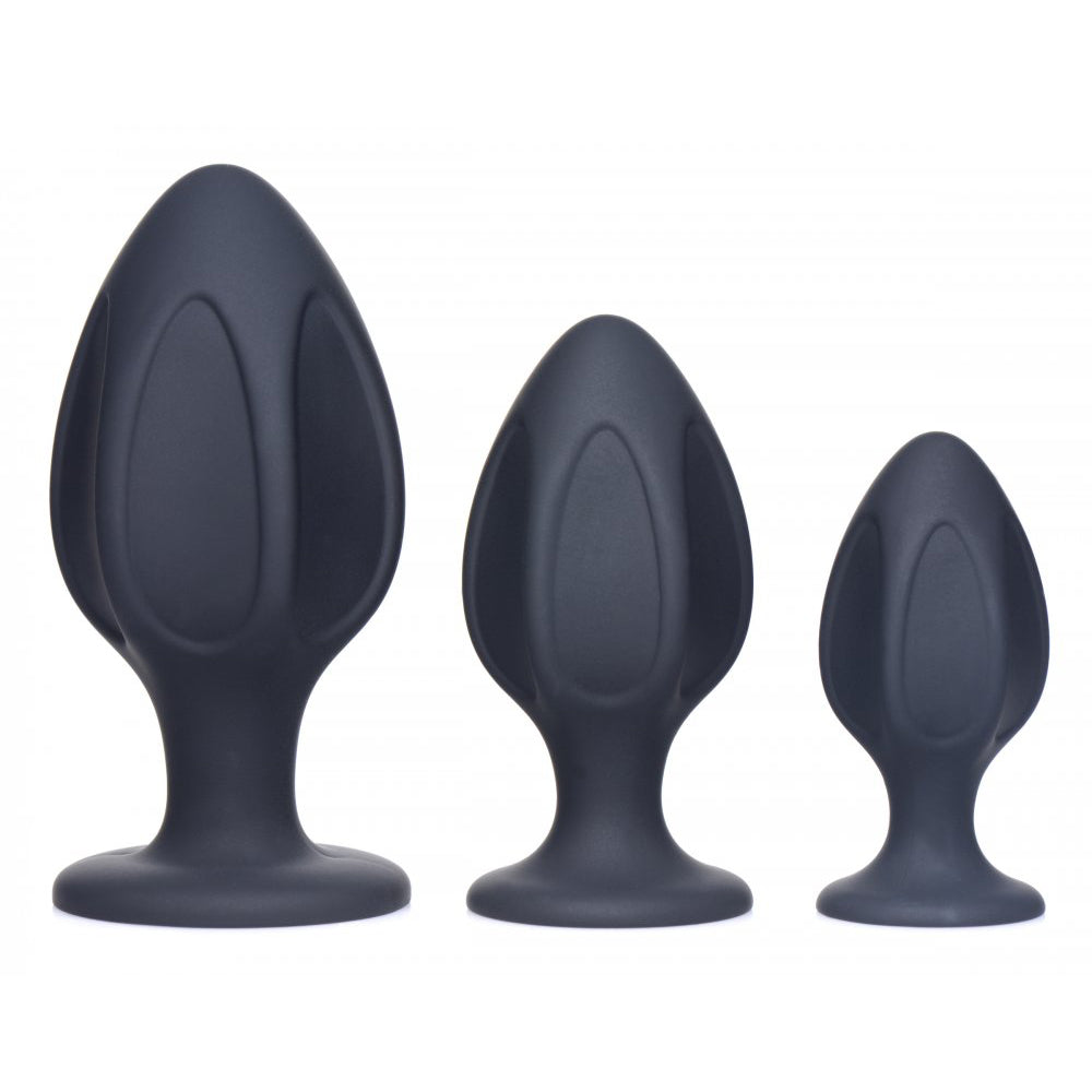 Set de entrenamiento anal de silicona Triple Juicers